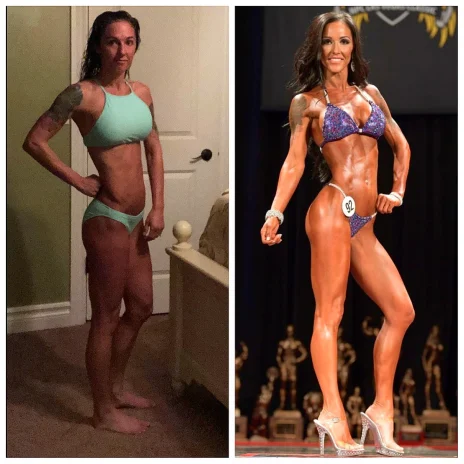 Relentless Revolution Athlete before and after.